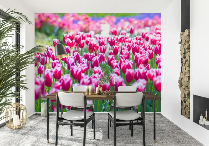 Tulip Wonderland Wall Mural