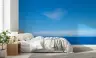 Expansive Blue Ocean Horizon Wall Mural 6