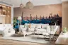 Venice Gondolas at Dusk Scenic Wall Mural 7