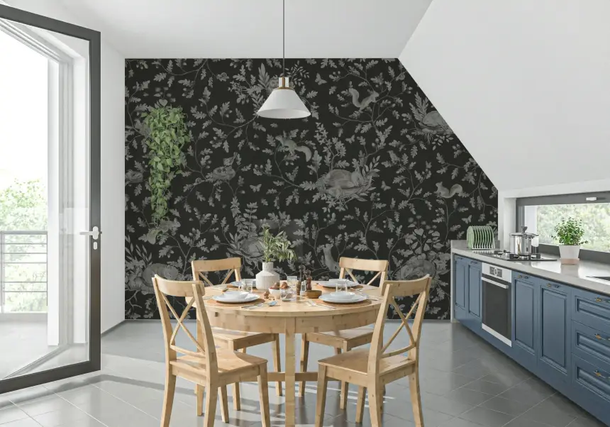 Twilight Woods Wall Mural