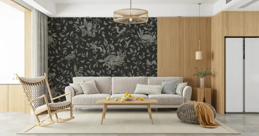 Twilight Woods Wall Mural
