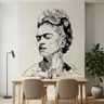 Frida Kahlo Line Art Wall Mural 8