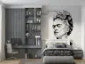 Frida Kahlo Line Art Wall Mural 7