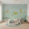 Whimsical Underwater Adventure Kids Wall Mural 8