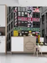 New York City Pop Art Building Facade Wall Mural 8