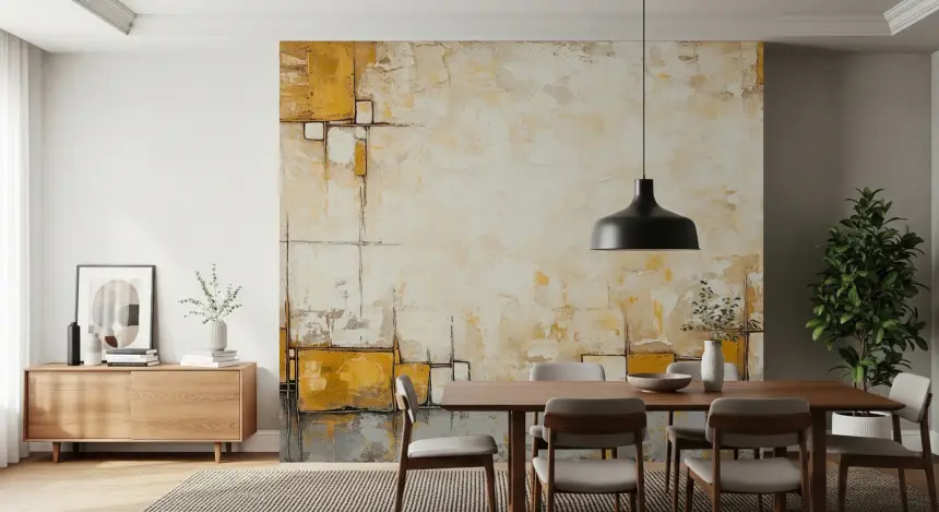 Urban Blocks Wall Mural
