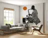 Abstract Jazz Saxophonist Wall Mural 6