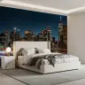 Manhattan Skyline Night Wall Mural 7
