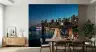 Urban Night Skyline Wall Mural 6