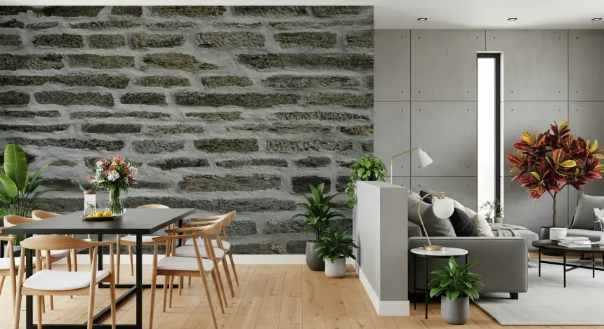 Urban Stone Wall Mural -2566585