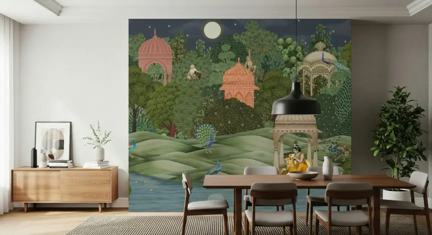 Vanara Vatika Wall Mural