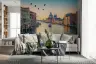 Venice Golden Hour Skyline Birds Wallpaper 8