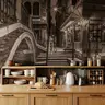 Historic Venetian Canal Night Wall Mural 8