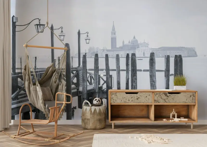 Venetian Stillness Wall Mural