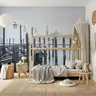 Monochrome Venice Waterfront Wall Mural 8