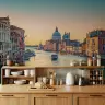 Grand Canal Venice Basilica Golden Hour Wallpaper Mural 6