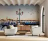 Romantic Venetian Lamp Post Wall Mural 7