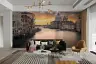 Venetian Grand Canal Golden Sunset Domes Wallpaper 8