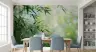 Lush Bamboo Leaves Serenity Wall Mural 7