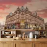 Leeds City Markets Architectural Wall Mural 7