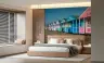 Colorful Beach Huts Coastal Wall Mural 6