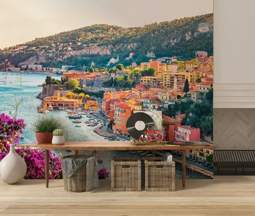 Villefranche View Wall Mural
