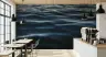 Deep Blue Water Ripples Wall Mural 7