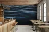 Deep Blue Water Ripples Wall Mural 8