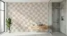 Soft Wavy Checkerboard Pattern Wall Mural 7