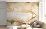 Rustic Cracked Plaster Texture Wall Mural 6