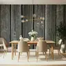 Rustic Grey Wood Plank Wall Mural 8