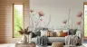 Blushing Poppies Delicate Watercolor Wall Mural 8