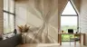 Organic Abstract Flowing Earth Tones Wall Mural 7