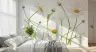 Giant White Daisy Floral Wall Mural 8