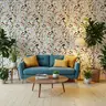 Rustic Berry Patch and Wildflower Bloom Wallpaper Mural 6