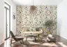 Rustic Berry Patch and Wildflower Bloom Wallpaper Mural 7