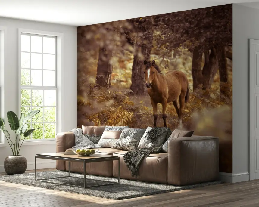 Wild Horse Wall Mural