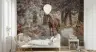 Majestic Wild Horse Forest Wall Mural for Home Decor 6