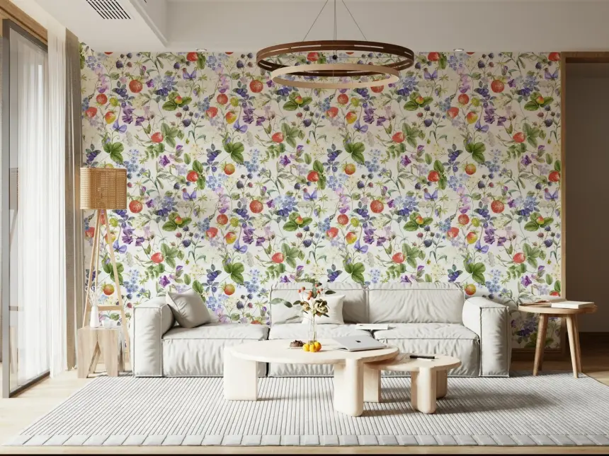 Wildflower Patch Wallpaper