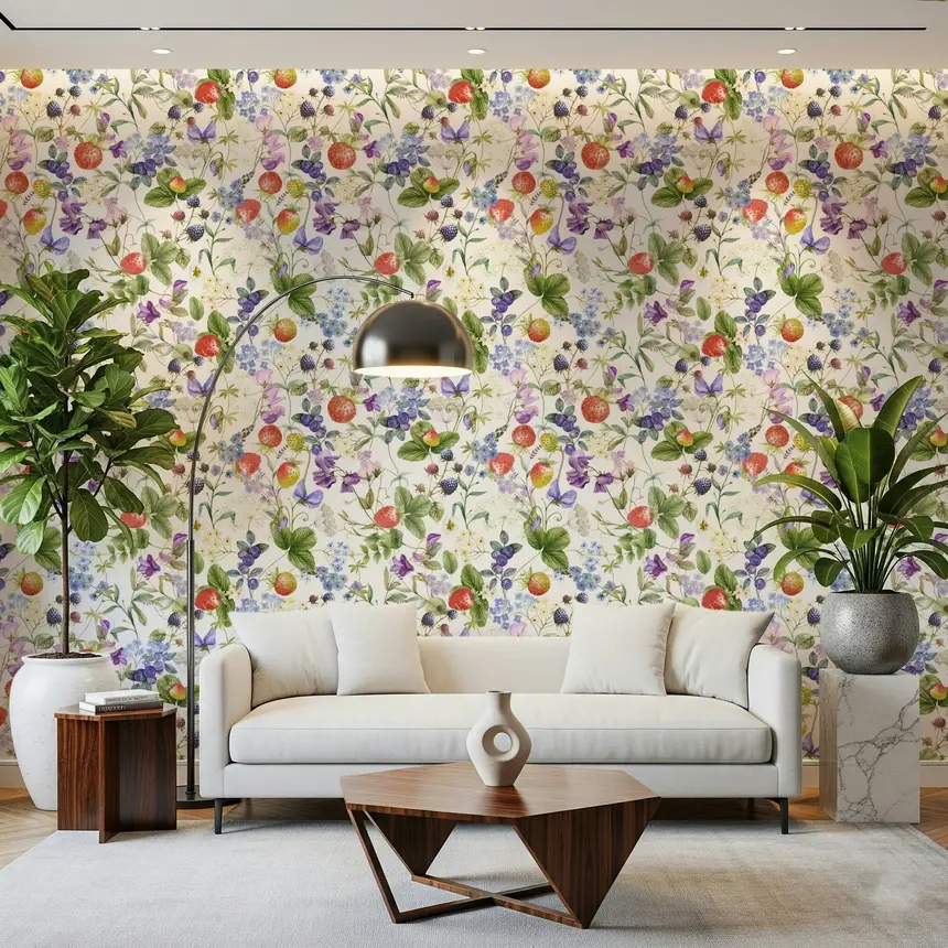 Wildflower Patch Wallpaper