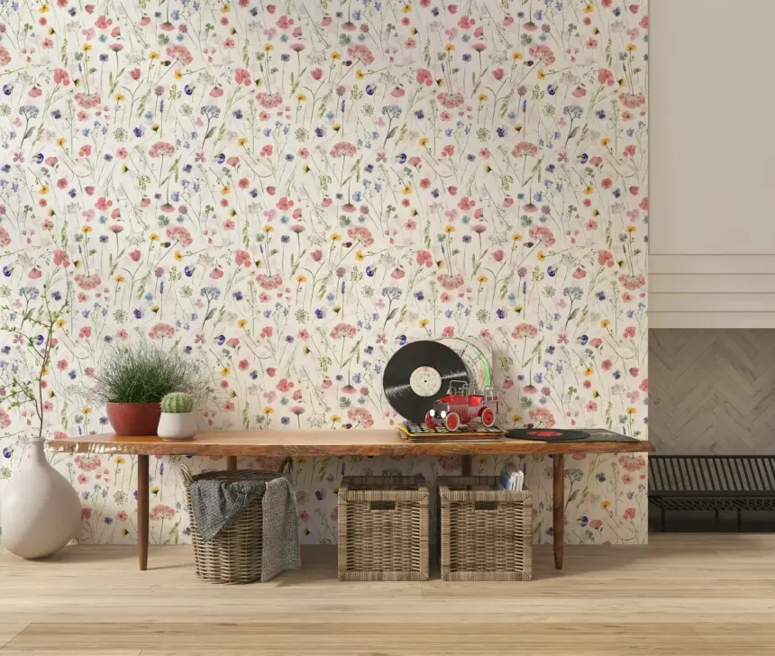 Wildflower Waltz Wallpaper