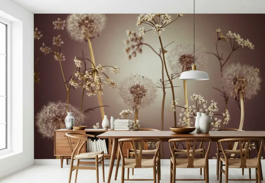 Wildflower Whispers Wall Mural
