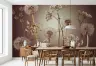Dreamy Dandelion and Wildflower Botanical Mural 7
