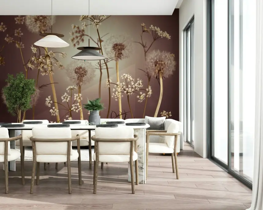 Wildflower Whispers Wall Mural