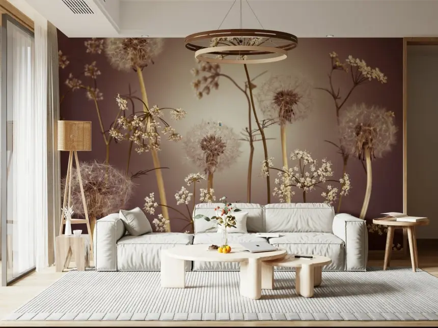 Wildflower Whispers Wall Mural