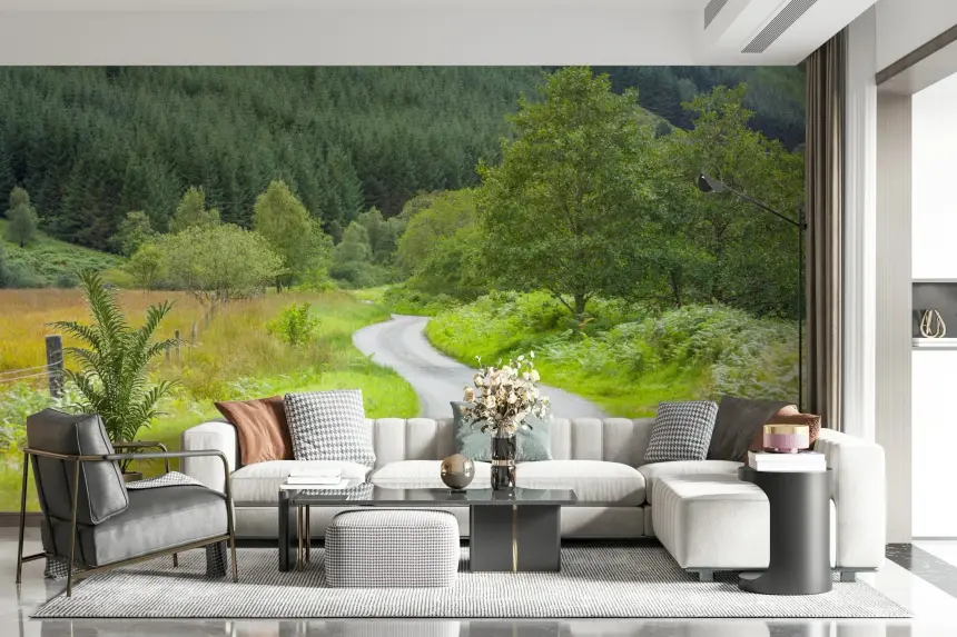 Winding Way Serenity Wall Mural