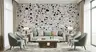 Modern Terrazzo Speckle Pattern Wallpaper 6