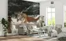 Playful Tiger Cubs in Snowy Landscape Wall Mural 6