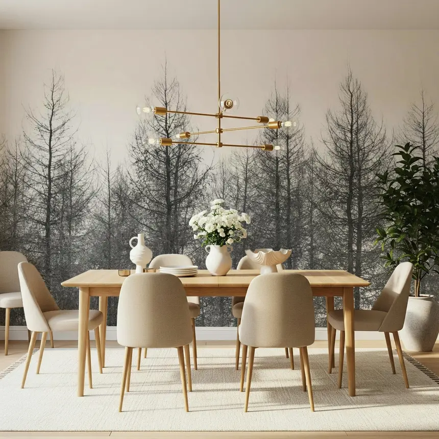 Winter's Edge Wall Mural