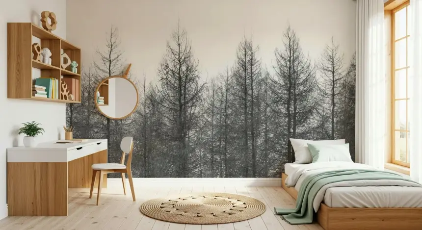 Winter's Edge Wall Mural